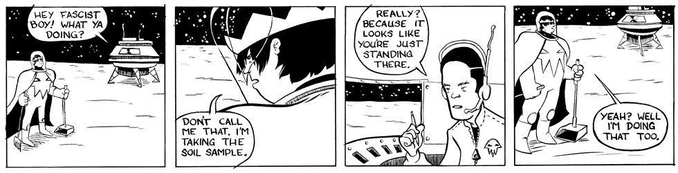 In which Astronaut Prince begins his mission . . .